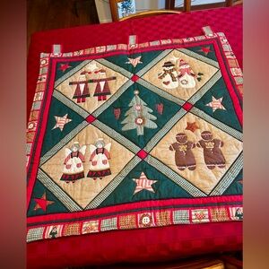 Festive Quilted Wall Hanging
